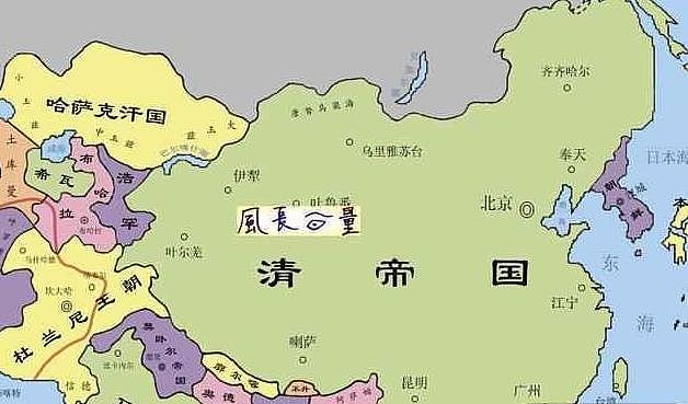 为什么唐朝鼎盛时期领土看着比清朝大，实则比清朝小很多？