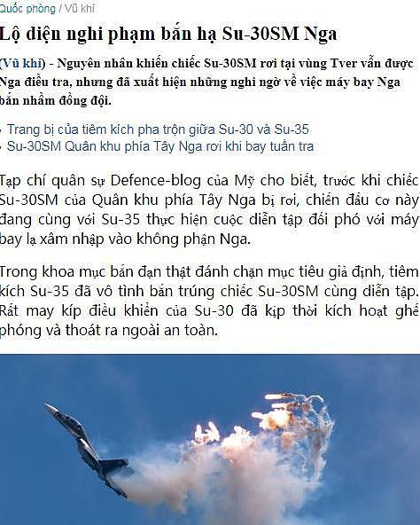 尴尬！就在人们关注苏-30坠毁要怎么收场时，越南人观点却另辟蹊径