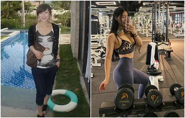 江苏女孩靠健美身材俘获肌肉男友，网友：真人版美女与野兽