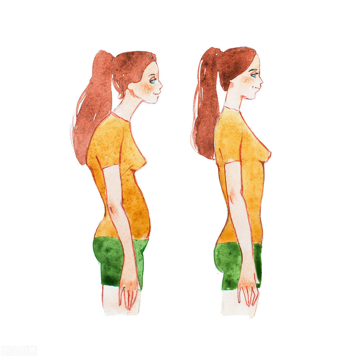 弯腰驼背有什么危害？一组拉伸运动改善自身体态，赶走亚健康疾病