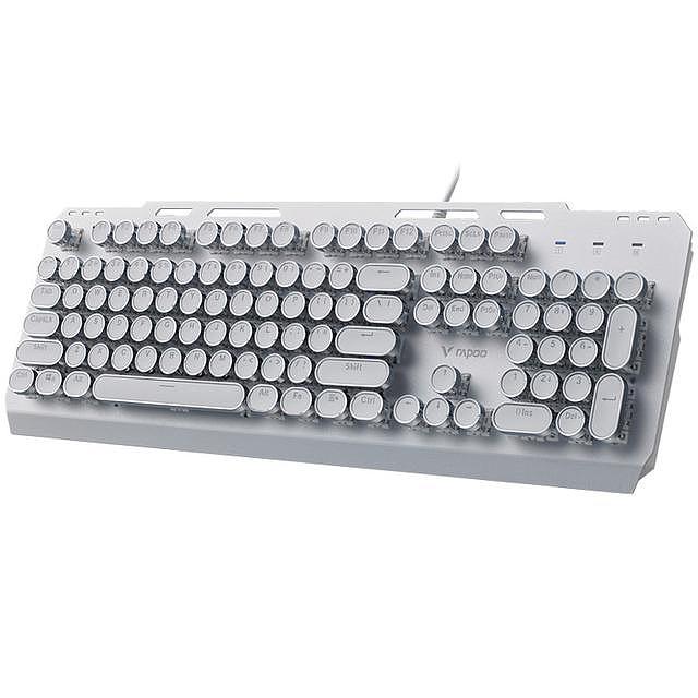硬核复古 雷柏GK500朋克版混彩背光游戏机械键盘上市