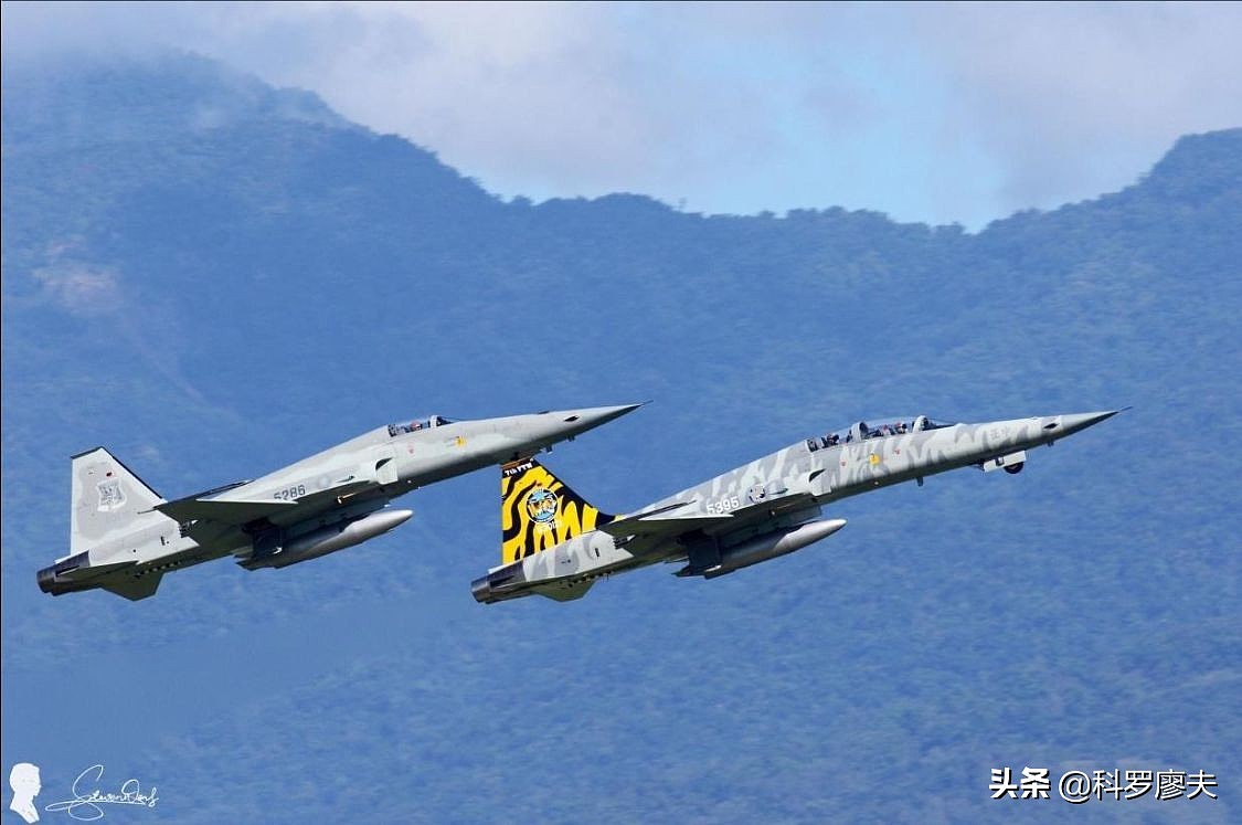 冷战僵尸：F-5E战机坠海，台媒扒出该机黑历史，服役超40年