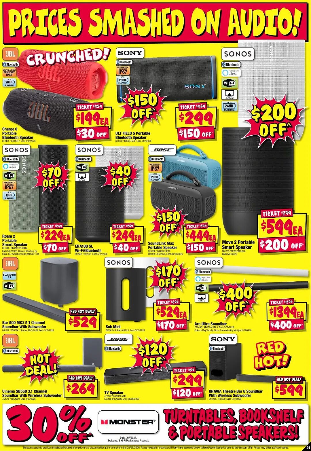 认错退钱！【JB Hi-Fi】首期财年末 优惠目录 - 21