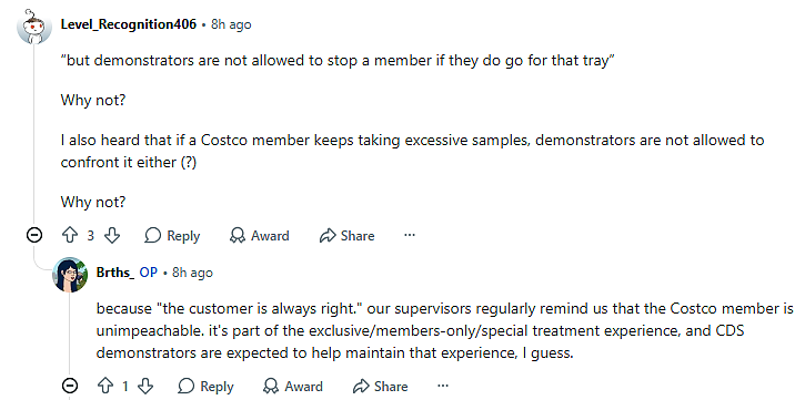 吵翻了！Costco试吃员吐槽：请大家不要乱拿Sample！很多人连“谢谢”都不说！ - 6