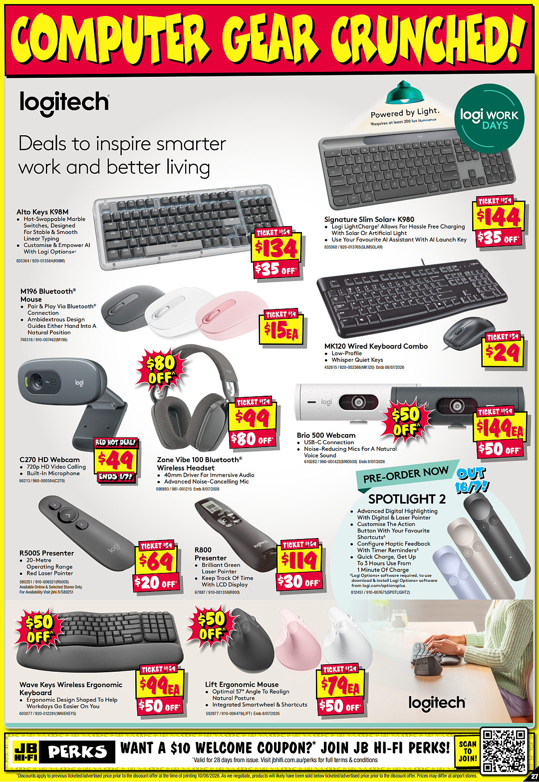 来了！【JB Hi-Fi】财年末 优惠目录 放出 - 27