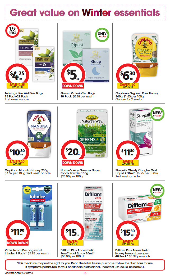 本周最新！澳洲各大超商特价商品一网打尽，大批好物骨折破半价！Woolworths、Coles、Aldi（组图） - 15