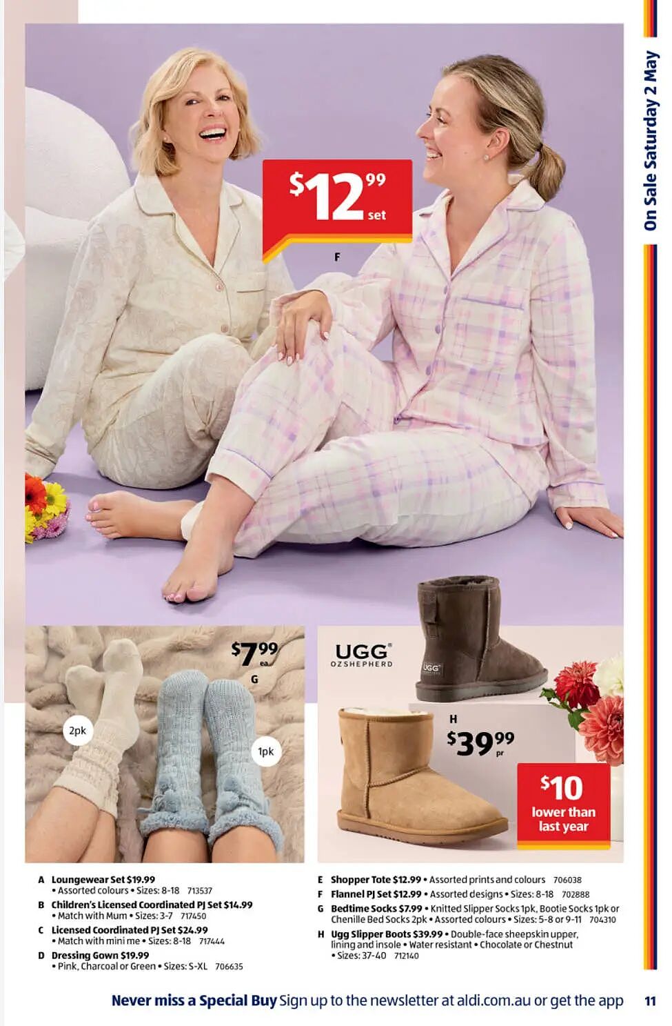 需要厚袜子！【Aldi】5月2日起 特价品 - 4