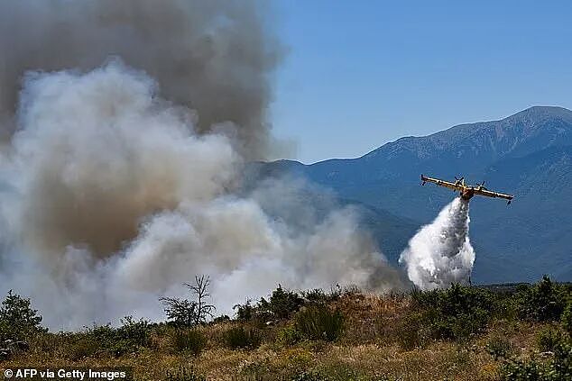 西班牙野火逼近泳池边!游客穿着比基尼狂奔逃命 - 8