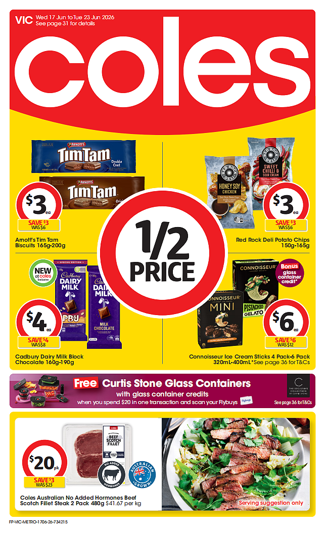 本周最新！澳洲各大超商特价目录，Woolworths、Coles、Costco（组图） - 1