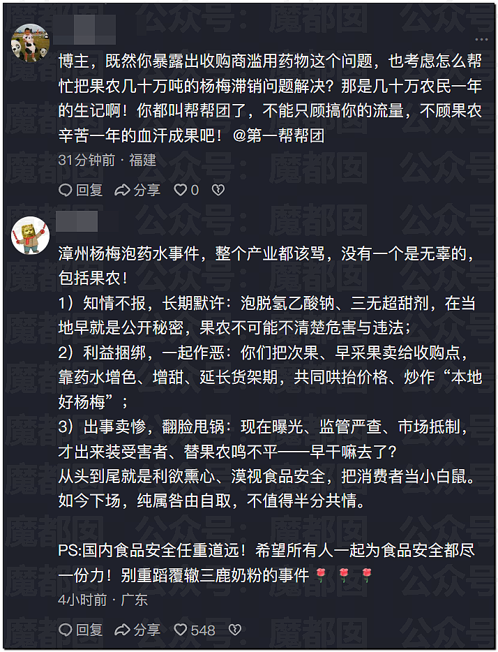 气到发抖！我们吃了那么多年杨梅竟都浸泡防腐剂和化学糖精（组图） - 48