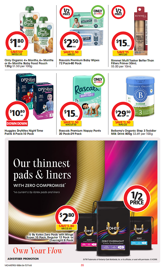 本周最新!澳洲各大超商特价商品一网打尽,大批好物骨折破半价!Woolworths、Coles、Costco(组图) - 35