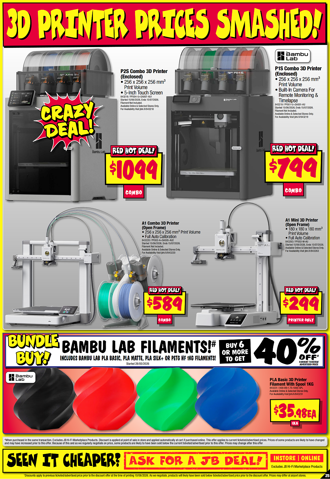 来了！【JB Hi-Fi】财年末 优惠目录 放出 - 25