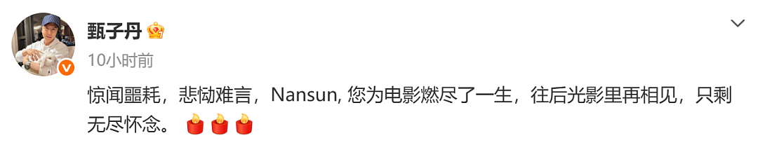 施南生去世,成龙、林青霞、李冰冰等悼念!她与徐克合称“神雕侠侣”,共同打造《倩女幽魂》《黄飞鸿》等经典(组图) - 6