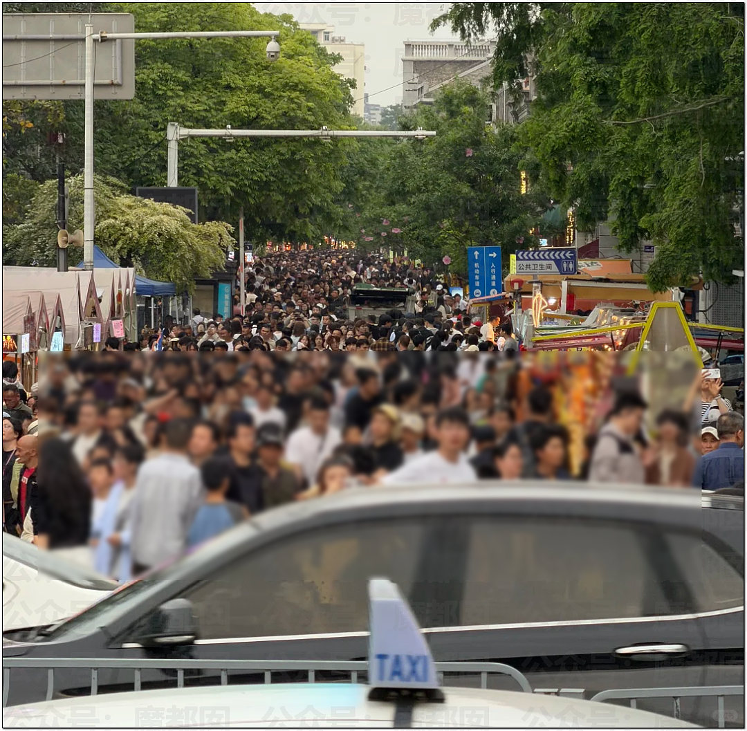肉贴肉，人挤人！五一长假首日，中国各大景点已爆（组图） - 110
