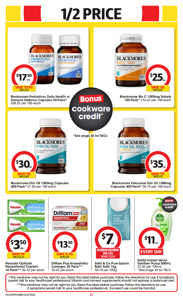 本周最新！澳洲各大超商特价商品一网打尽，大批好物骨折破半价！Woolworths、Coles、Costco、优衣库、JB Hi-Fi（组图） - 36