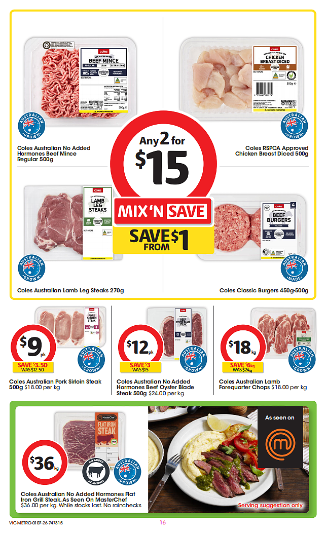 本周最新！澳洲各大超商特价商品一网打尽，大批好物骨折破半价！Woolworths、Coles、Aldi（组图） - 16