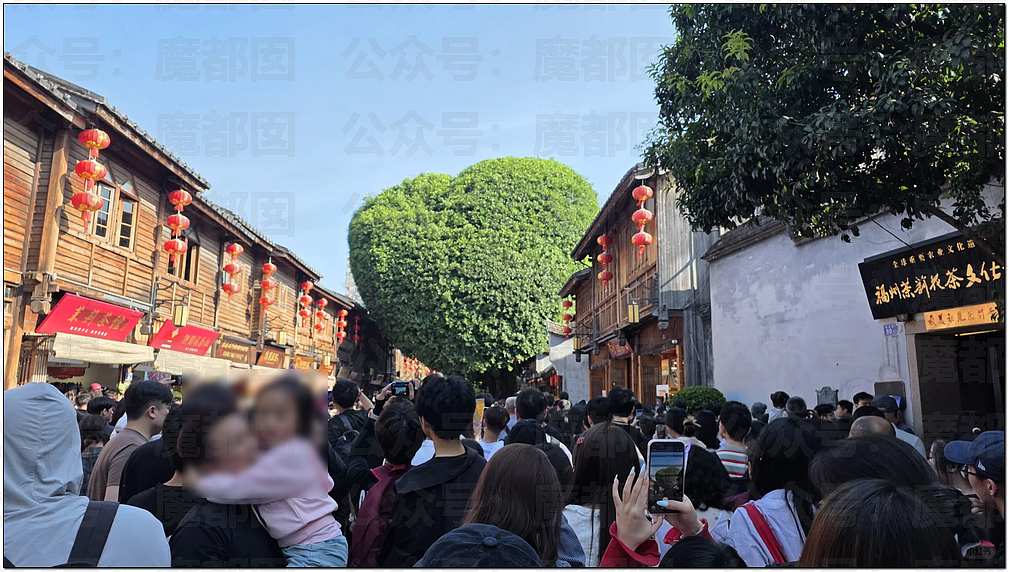 肉贴肉，人挤人！五一长假首日，中国各大景点已爆（组图） - 100