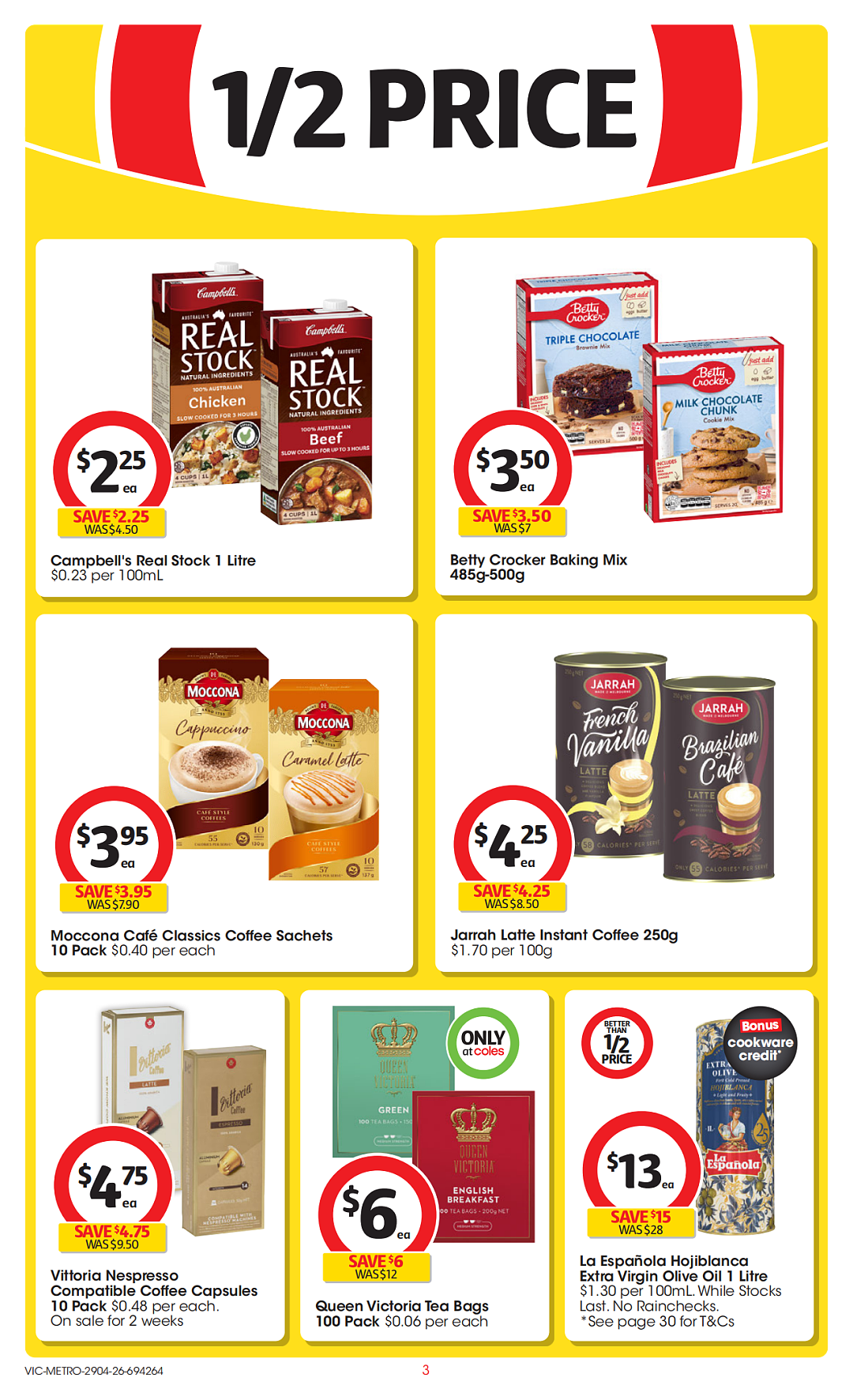 本周最新!澳洲各大超商特价商品一网打尽,大批好物骨折破半价!Woolworths、Coles、Costco(组图) - 3