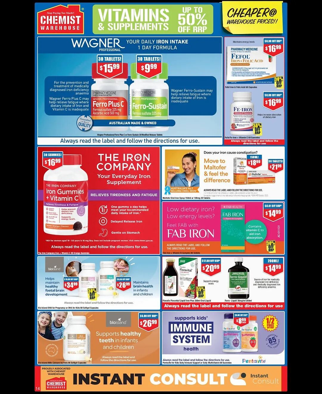 又逢大量半价的良心周期！【Chemist Warehouse】药店 7月23日至8月5日 优惠目录 - 15