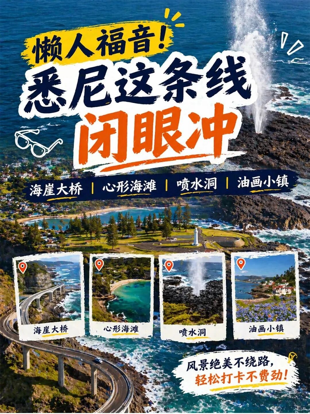 来悉尼太懒只逛了歌剧院和市区？那就看悉尼这条南线（组图） - 1