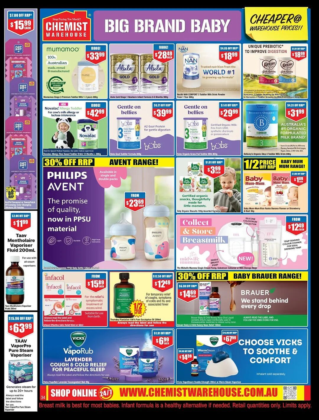 给力周期 + 限时满30刀就包邮！【Chemist Warehouse】药店 最新一期优惠目录 - 37