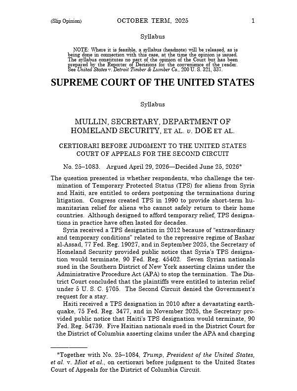 美国最高法院一锤定音：130万人将被驱逐出境（组图） - 1