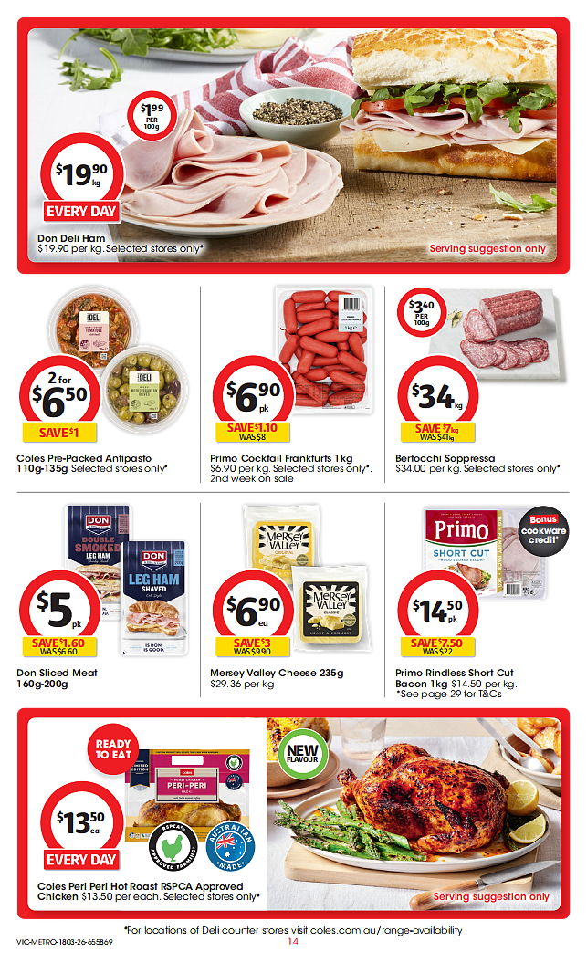 本周最新！澳洲各大超商特价目录，Woolworths、Coles、Costco（组图） - 68