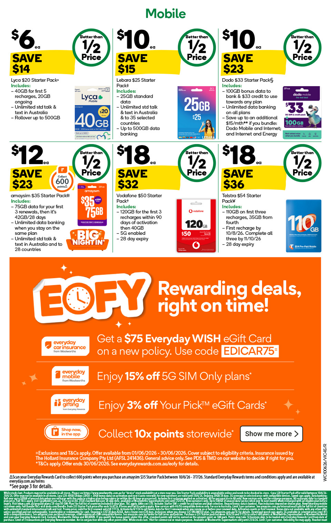 本周最新!澳洲各大超商特价商品一网打尽,大批好物骨折破半价!Woolworths、Coles、Costco(组图) - 92