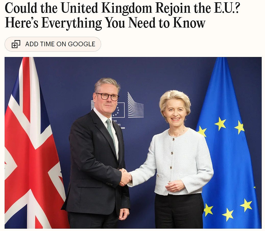 大英帝国,被干趴了?!“离婚”六年,英国竟想与欧盟“复婚”?(组图) - 5