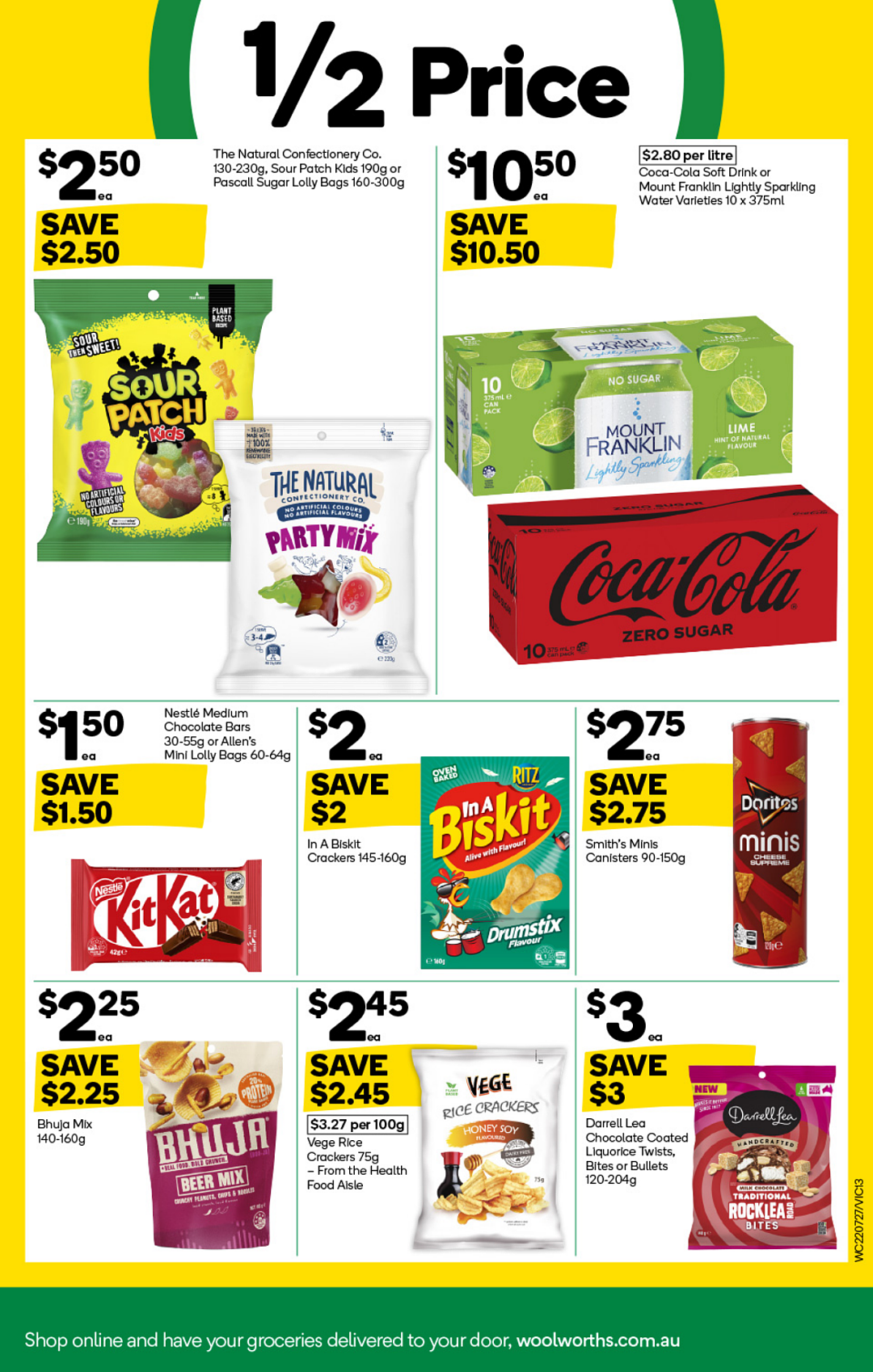 本周最新!澳洲各大超商特价商品一网打尽,大批好物骨折破半价!Woolworths、Coles、Aldi(组图) - 60
