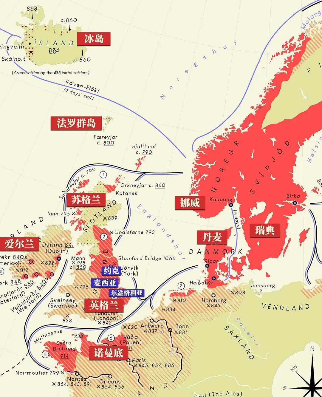 挪威远征英格兰，再次创造历史！ - 7