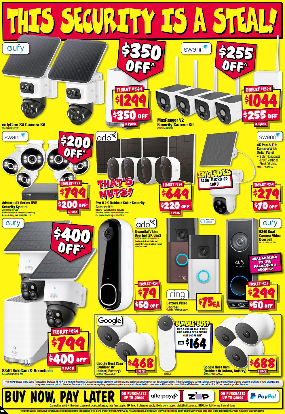 JB Hi-Fi最新折扣目录！三星Galaxy Z Flip7、Galaxy S25 Ultra立省$400 - 16