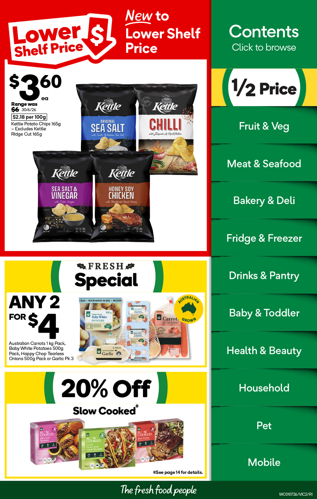 本周最新！澳洲各大超商特价商品一网打尽，大批好物骨折破半价！Woolworths、Coles、Aldi（组图） - 47