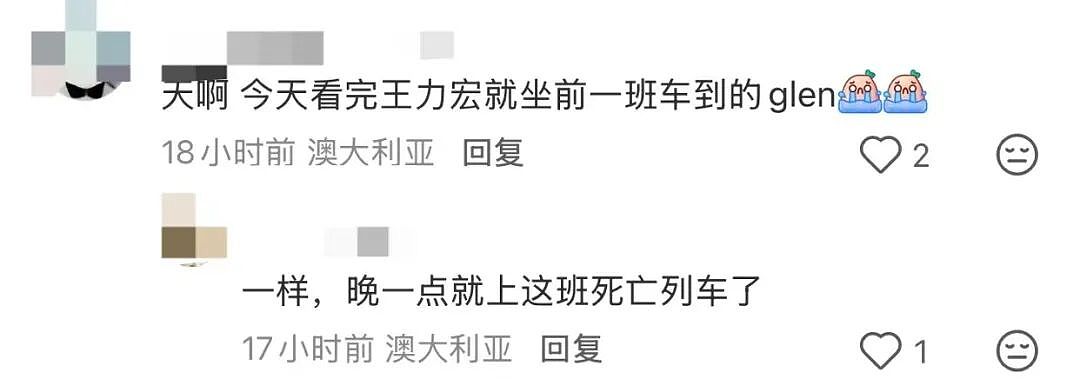 今天有人被刺身亡!Glen Waverley出大事,“刚看完王力宏,差点坐上死亡列车” - 6