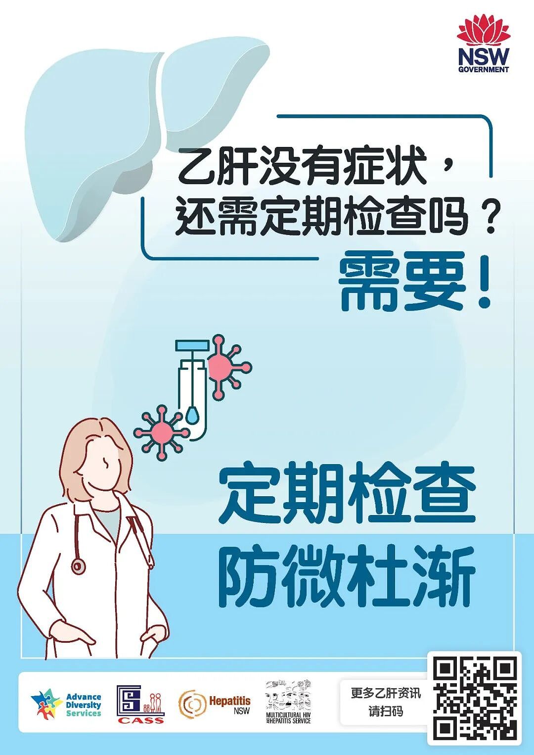 没有乙肝感染症状，还需要定期检查吗？ - 1
