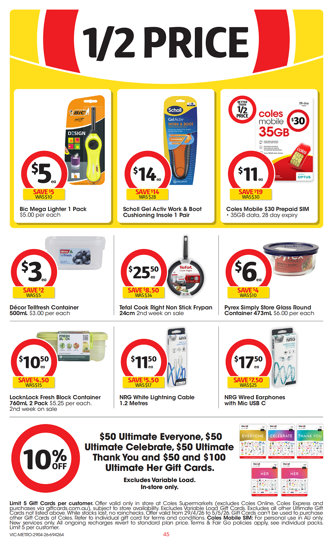 本周最新!澳洲各大超商特价商品一网打尽,大批好物骨折破半价!Woolworths、Coles、Costco(组图) - 45