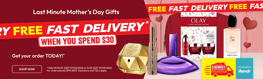 【Chemist Warehouse】药店 限时满30刀就包快速邮 - 1