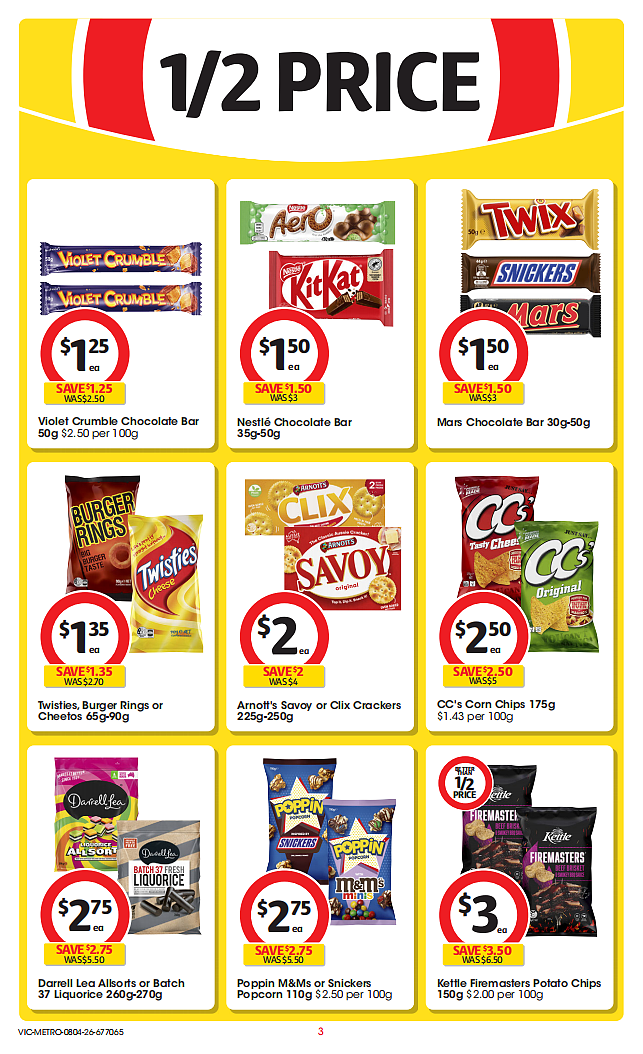 本周最新！澳洲各大超商特价商品一网打尽，大批好物骨折破半价！Woolworths、Coles、Costco、优衣库、JB Hi-Fi（组图） - 3