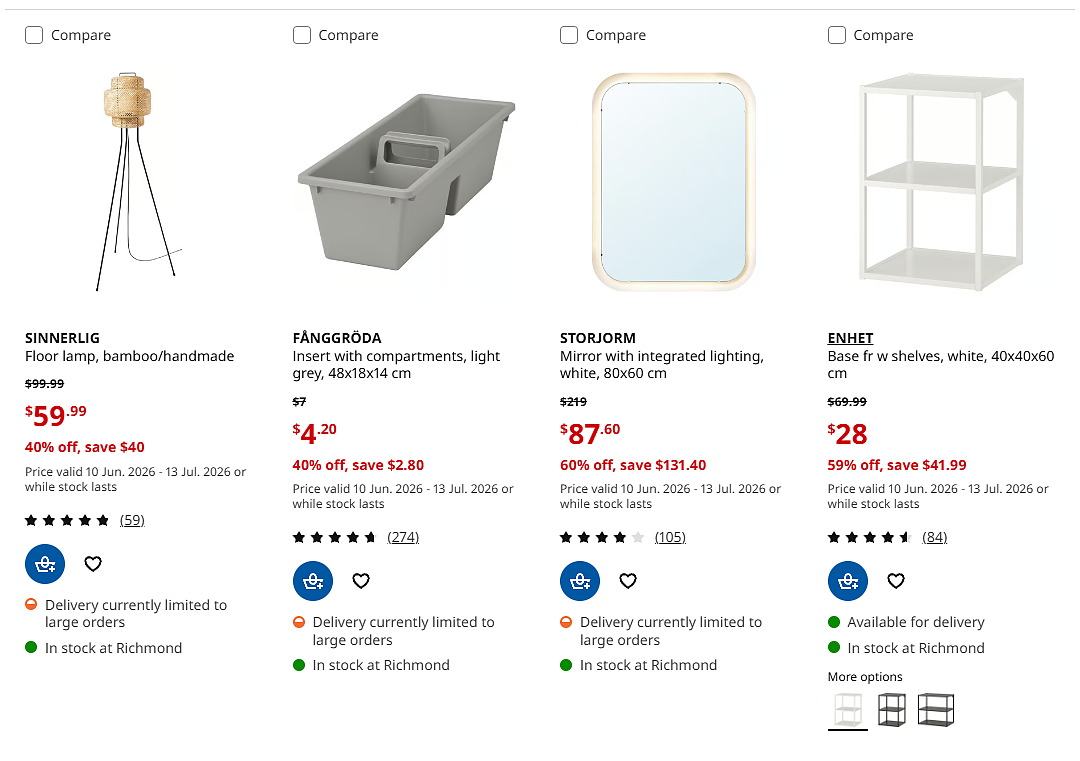 本周必Buy | IKEA、MUJI、Costco最新折扣 - 11