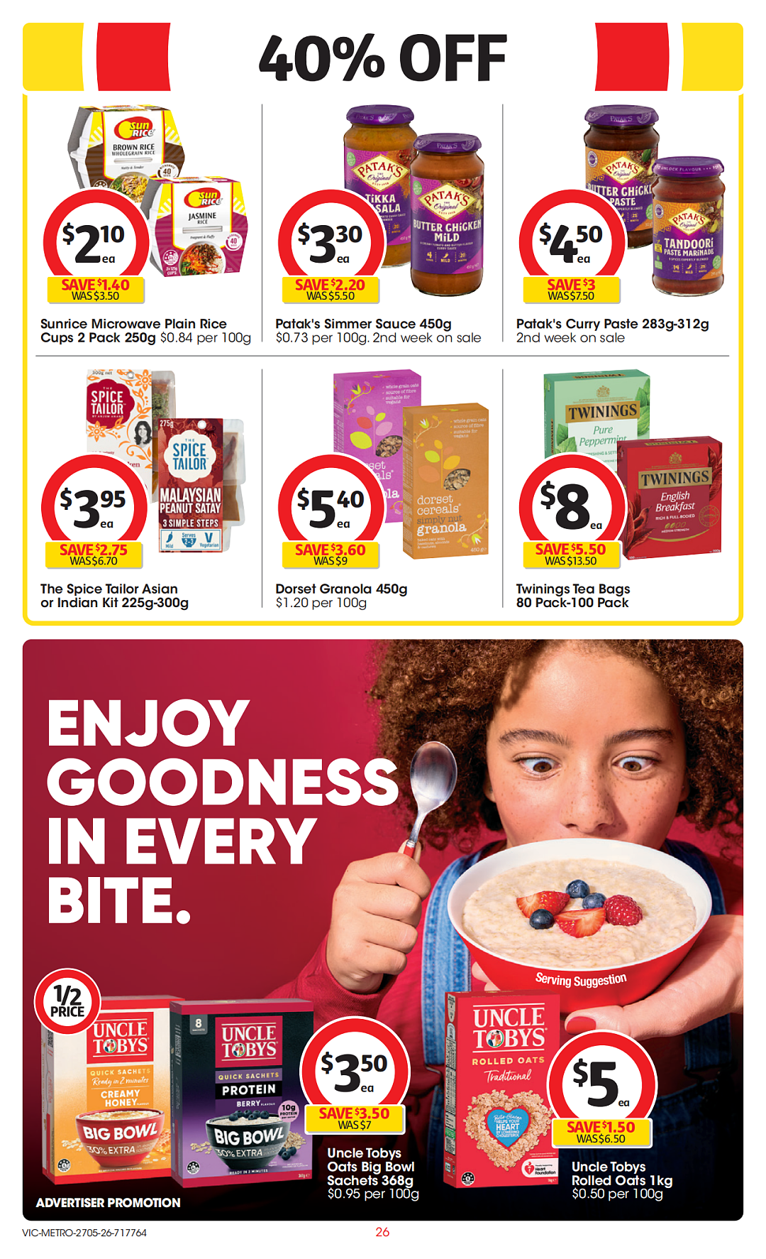 本周最新!澳洲各大超商特价商品一网打尽,大批好物骨折破半价!Woolworths、Coles、Aldi(组图) - 82