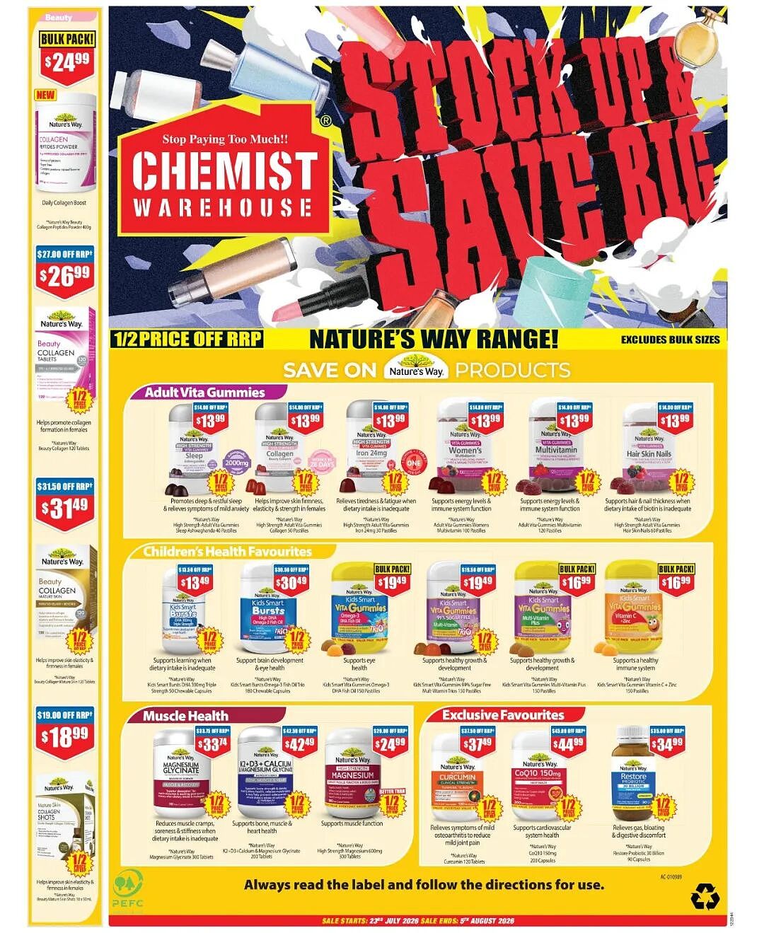 又逢大量半价的良心周期！【Chemist Warehouse】药店 7月23日至8月5日 优惠目录 - 41