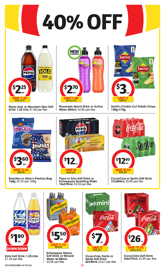 本周最新!澳洲各大超商特价商品一网打尽,大批好物骨折破半价!Woolworths、Coles、Aldi(组图) - 26