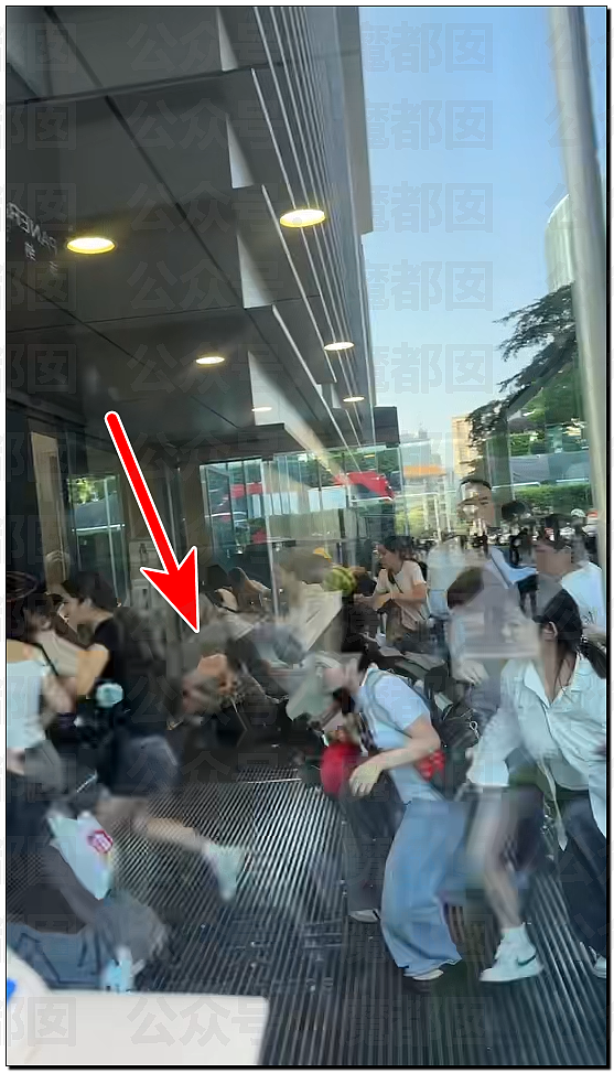 张凌赫粉丝活生生挤爆玻璃大门!多人流血受伤+摔倒在玻璃渣上(组图) - 57