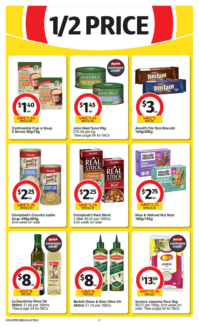 本周最新！澳洲各大超商特价商品一网打尽，大批好物骨折破半价！Woolworths、Coles、Costco、优衣库、JB Hi-Fi（组图） - 4