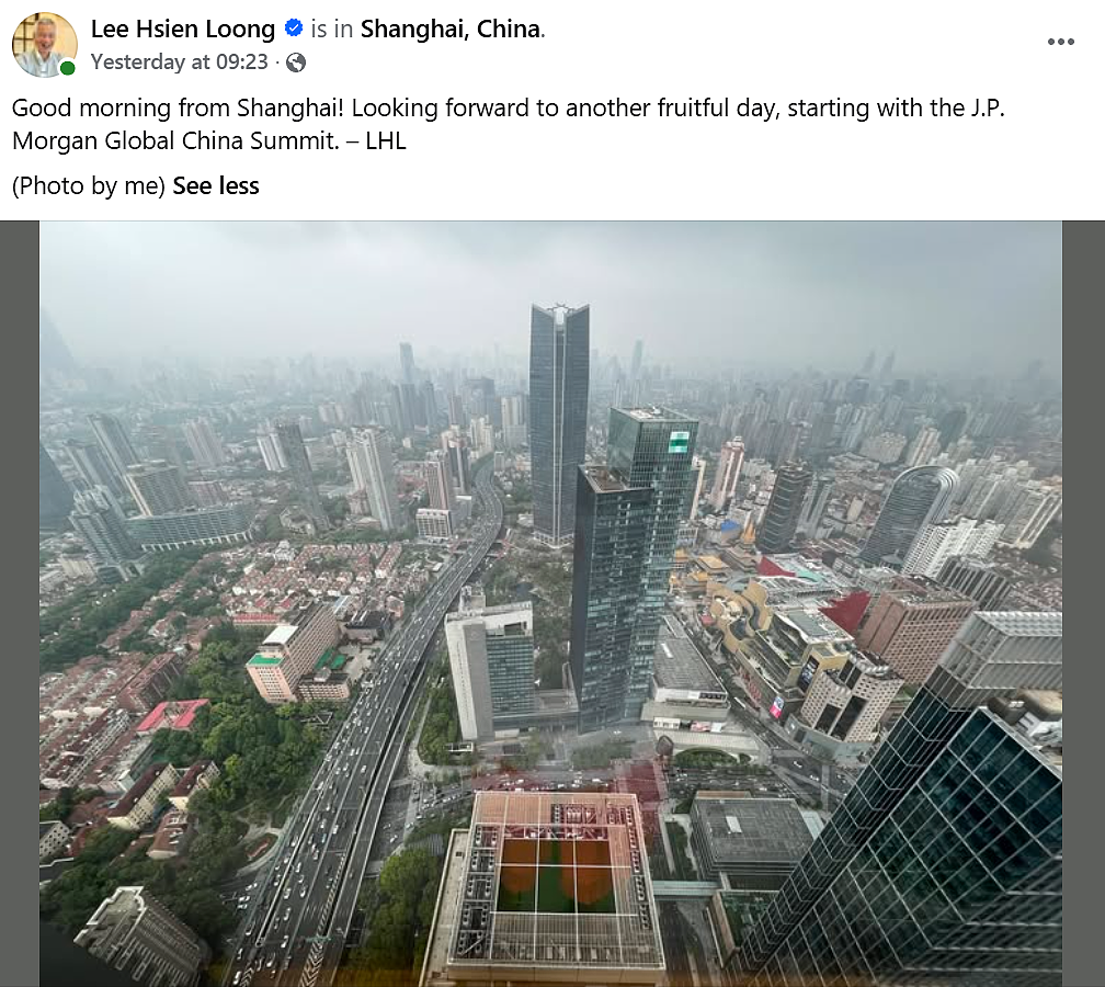 新加坡两大顶流男神齐聚上海，李显龙散步周受资罕见亮相（组图） - 2