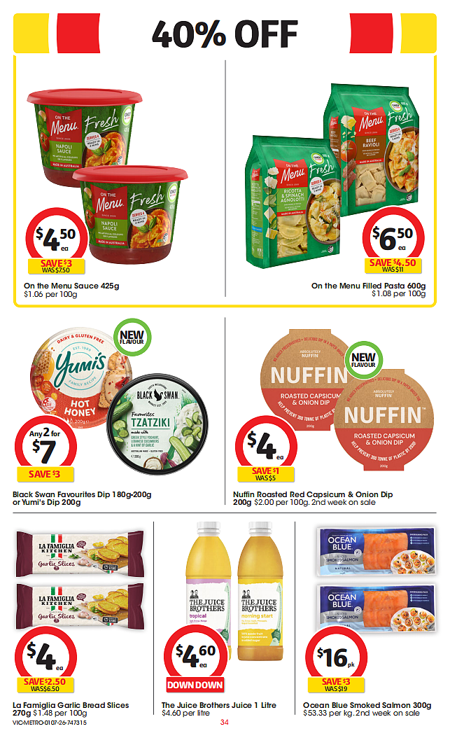 本周最新！澳洲各大超商特价商品一网打尽，大批好物骨折破半价！Woolworths、Coles、Aldi（组图） - 34