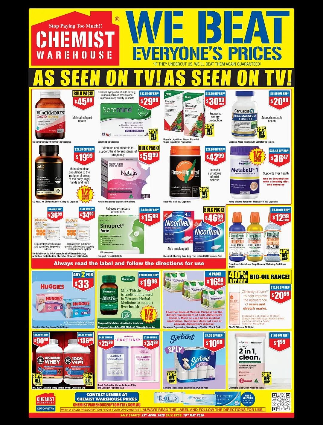 大量半价!【Chemist Warehouse】药店 最新一期 优惠目录(组图) - 3