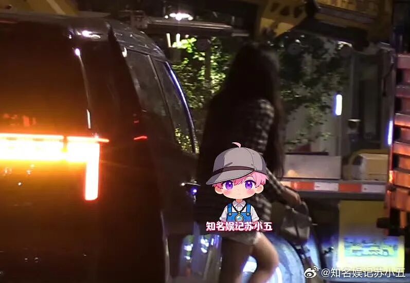 热搜!黄晓明深夜与长发美女同车转场KTV!女方身材高挑,颜值出众,撞脸前任! - 3
