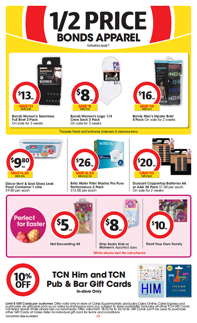 本周最新！澳洲各大超商特价目录，Woolworths、Coles、Costco（组图） - 96