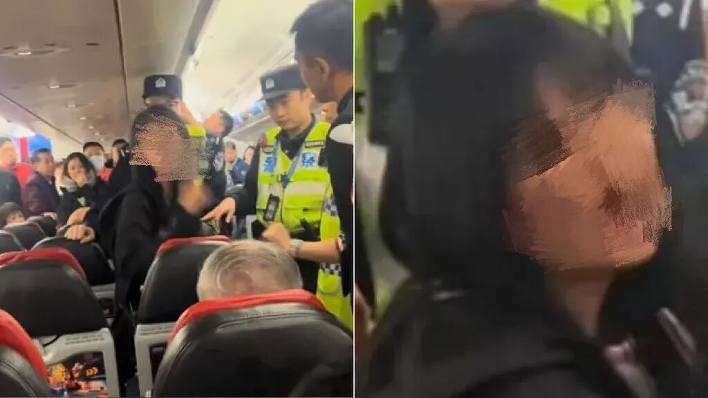 “你为什么不说中文?” 中国女子国际航班发飙，大批旅客滞留（组图） - 4